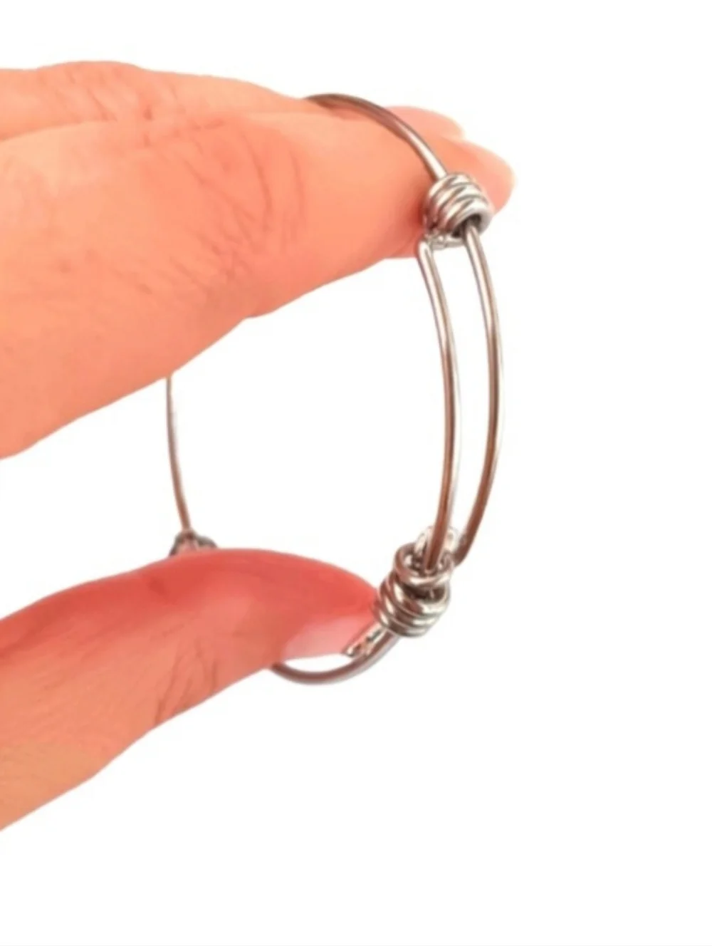 Love This Life Butterfly Charm Bangle Bracelet | EUC | Stainless Steel